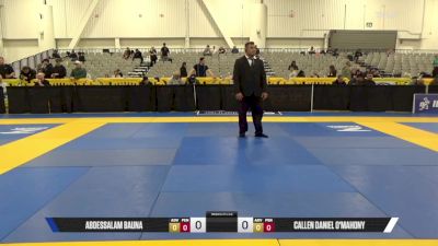Callen Daniel O'Mahony vs Abdessalam Bauna 2025 World IBJJF Jiu-Jitsu No-Gi Championship