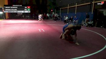 165 lbs Round 1 - Briggs Collins, West Liberty vs Brody Schrock, Clear Creek-Amana