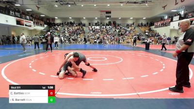 120 lbs Round Of 16 - Carson Battles, Georgia vs Steve Barrett, Roundtree Wrestling Academy