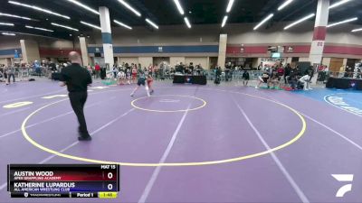 126 lbs Round 2 - Austin Wood, Apex Grappling Academy vs Katherine Lupardus, All American Wrestling Club
