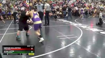 131 lbs Semifinal - Nathan Ballentine, Springfield vs Kyng Lucas, Mechanicsburg