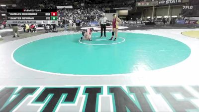 Girls 4A 235 lbs 3rd Place Match - Sawyer Newman, Davis (Girls) vs Katelyn Rodriguez, Moses Lake (Girls)
