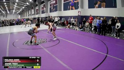 132 lbs Cons. Round 3 - Xavier Trigo, Combat City Catch Wrestling vs Malakai Jakes, NB Elite Wrestling Club