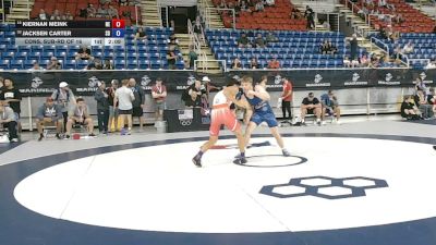 144 lbs Cons. Sub-rd Of 16 - Kiernan Meink, Nebraska vs Jacksen Carter, South Dakota