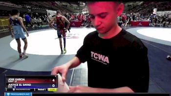100 lbs Placement Matches (16 Team) - Bryce Bearchum, NAWA vs Joshua Rodriguez, IEWA