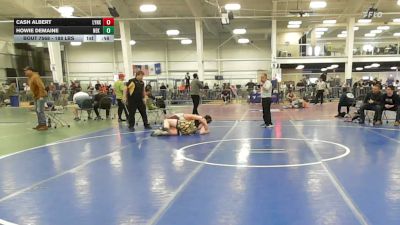 188 lbs Consi Of 8 #2 - Cash Albert, Lynx WC vs Howie Demaine, NEK Pythons