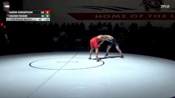 157 lbs 1st Place Match - Aaron Concepcion, Clackamas Community College vs Colton Tucker, North Idaho College