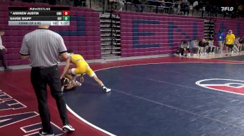 133 lbs Consi Of 8 #2 - Andrew Austin, Central Michigan vs Gauge Shipp, Hofstra