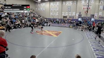 126 lbs Champ. Round 3 - Jay Hill, Station Camp vs Kristopher Sanders, Chattanoogan Christian