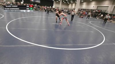 215 lbs Cons. Sub-semis - Elijah Gawronski, Volcano Vista High School Wrestling vs Blaise Turner, Team Idaho Wrestling Club