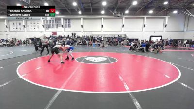 190 lbs Round Of 16 - Samuel Andrea, Xavier vs Andrew Sakey, Fairfield Ludlowe
