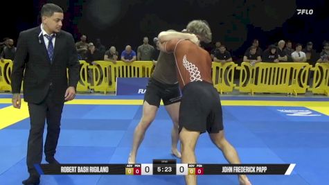 John Frederick Papp vs Robert Bash Rigilano 2025 Pan IBJJF Jiu-Jitsu No-Gi Championship