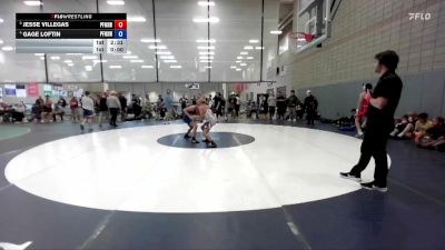 120 lbs Round 5 - Jesse Villegas, Post Falls High School Wrestling vs Gage Loftin, Post Falls High School Wrestling