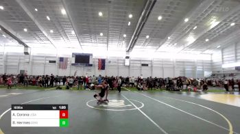 123 lbs Quarterfinal - AlexAndrea Corona, LEGACY Wrestling Club CA vs Braylin Hermes, Coyote Wrestling Club