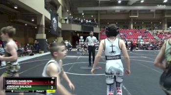 85 lbs Finals (2 Team) - Jaxson Stepinsnek, Ridge Wrestling Club vs Connor Stricklin, Duran Elite