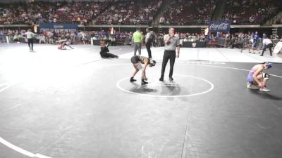G 107 lbs Champ. Round 1 - Kennedi Hollier, Rayne Girls vs Phoenyx Castellon, Baton Rouge Girls
