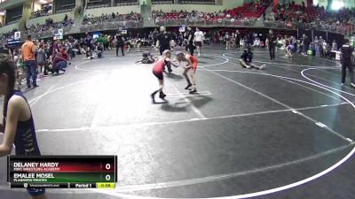 65 lbs Cons. Round 4 - Emalee Mosel, Plainview Pirates vs Delaney Hardy, MWC Wrestling Academy