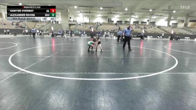 40 lbs 5th Place Match - Alexander Rocha, Williamson Co Wrestling Club vs Sawyer Overbay, Clinton Dragon Youth Wrestling