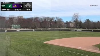 Replay: Emerson vs Babson - DH | Mar 28 @ 12 PM