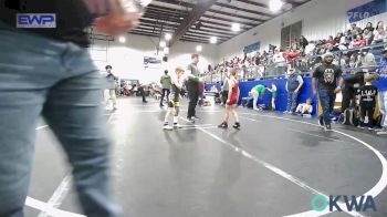 58 lbs Consolation - Landon Eikel, Lions Wrestling Academy vs Canyon Jones, Tecumseh Youth Wrestling