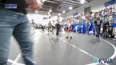 58 lbs Consolation - Landon Eikel, Lions Wrestling Academy vs Canyon Jones, Tecumseh Youth Wrestling