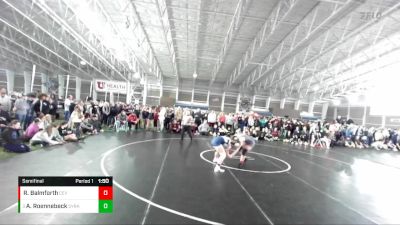 140 lbs Semifinal - Amelia Roennebeck, Syracuse vs Rhya Balmforth, Cedar Valley