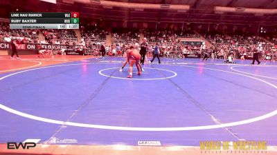 110 lbs Semifinal - Line Nau Rarick, Westlake vs Ruby Baxter, Hoisington Jr Cardinals