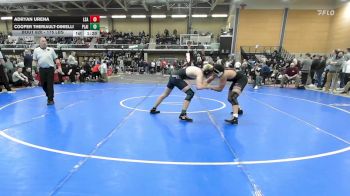 175 lbs 5th Place - Adryan Urena, La Salle Academy vs Cooper Theriault-Dinielli, Plainville