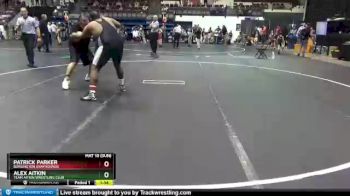 Round 2 - Alex Aitkin, Team Aitkin Wrestling Club vs Patrick Parker, Burlington Grayhounds