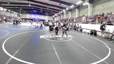 98 lbs Round Of 16 - Kendall Begay, Stout Wrestling Academy vs Lucas Simpson, Athlos Wrestling