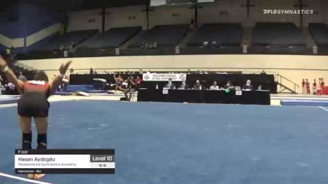 Hasan Aydogdu - Floor, Meadowlands Gymnastics Academy - 2021 USA Gymnastics Development Program National Championships