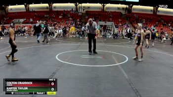 84 lbs Quarterfinal - Colton Craddock, Forge vs Karter Taylor, Rising Kingz