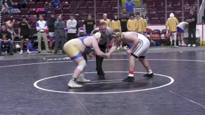 285 lbs Qtr-finals - Connor Hudak, Spring Ford vs Noah Livesay, Canon Mcmillan