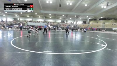 65 lbs Cons. Round 3 - Brody Hedges, Fairview Jackets Youth Wrestling vs Samson Rutgerson, Wildcats Wrestling