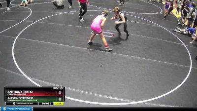 100 lbs Semifinal - Anthony Tatro, Carolina Reapers vs Austin Stiltner, Summerville Takedown Club