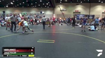 125 lbs Round 2 (6 Team) - Aiden Arnett, Untouchables Purple vs Josiah Puller, Ohio Gold