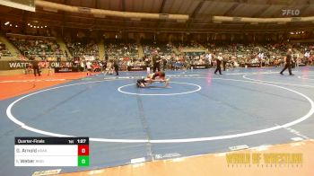 64 lbs Quarterfinal - Gavin Arnold, Kraken vs Ian Weber, Ringers