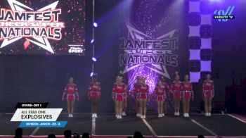 All Star One - Explosives [2025 L4 Junior - D2 - B Day 1] 2025 JAMfest Cheer Super Nationals