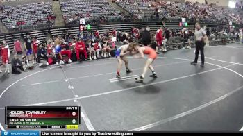 95 lbs Round 4 (6 Team) - Holden Townsley, Nebraska Blue vs Easton Smith, Oklahoma Elite Orange