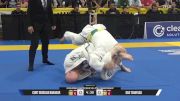 Robert Sean Barnes vs Curt Douglas Baragar 2025 World Master IBJJF Jiu-Jitsu Championship