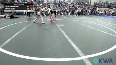 102 lbs Rr Rnd 1 - Callie Gannaway, Piedmont vs Sophie Ellis, Kingfisher YellowJackets