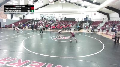 133 lbs Quarterfinal - Jayden Copeland, Schreiner vs Isaac Gawronski, Westminster