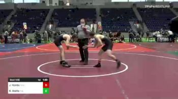 138 lbs Quarterfinal - Ryan Watts, The Club vs Jake Honey, Driller WC