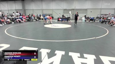 144 lbs Round 1 (6 Team) - Jackson Rowling, North Carolina vs Finnegan McNitt, Missouri