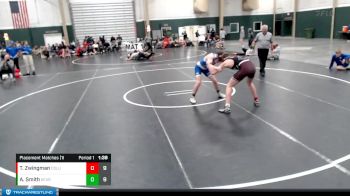 160 lbs Placement Matches (16 Team) - Andrew Smith, Kearney vs Tyler Zwingman, Columbus