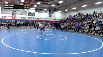 149 lbs Finals (2 Team) - Chase Fiser, Loras vs Chance Babb, Alvernia University