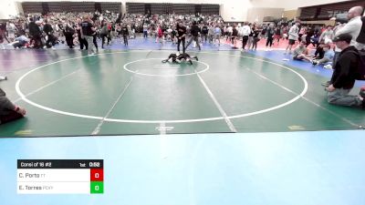 60-B lbs Consi Of 16 #2 - Christopher Porto, Team Tugman vs Elijah Torres, Passaic Valley