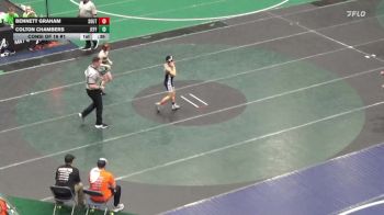 96 lbs Consi Of 16 #1 - Bennett Graham, Southern Lehigh vs Colton Chambers, Jefferson Morgan