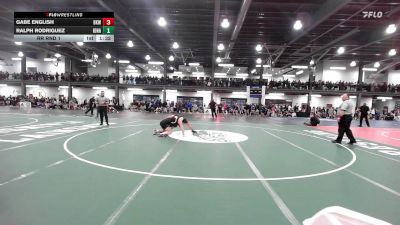 175Yellow lbs Rr Rnd 1 - Gabe English, Bkw vs Ralph Rodriguez, Iona