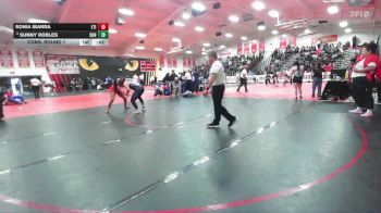 190 lbs Cons. Round 7 - Sunny Robles, Sunnyside vs Sonia Ibarra, Etiwanda